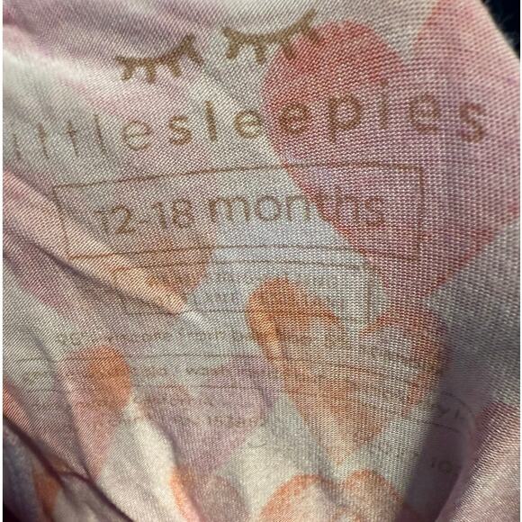 Little Sleepies Heart Pants 12-18 Months - Picture 3 of 3